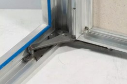 Петля люка скрытого монтажа под плитку однозвенного